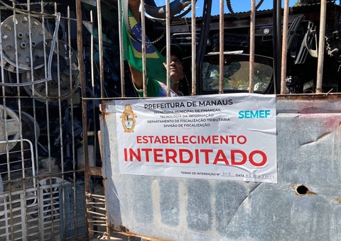Sucatarias em Manaus são fiscalizadas para impedir compra de objetos roubados