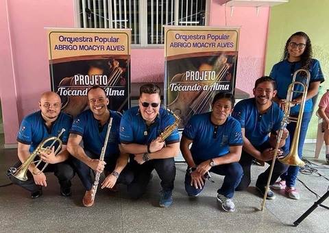Projeto 'Tocando a Alma' do Abrigo Moacyr Alves retorna nesta quarta