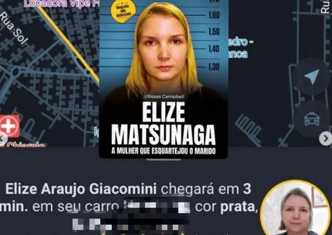 Elize Matsunaga vira motorista de aplicativos em São Paulo após deixar prisão