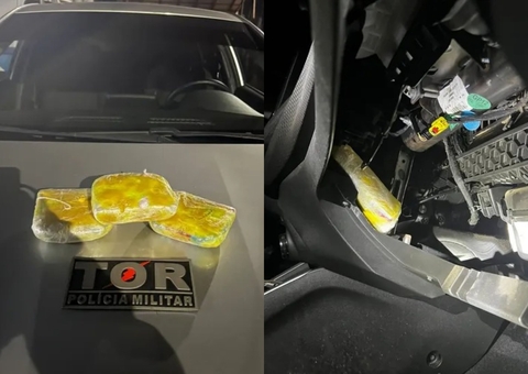 Trio sai de Manaus com 3 kg de cocaína e é preso em Roraima