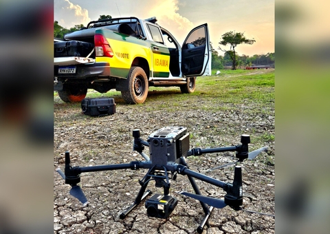 Ibama mapeia área atingida por incêndio no Amazonas e cria estratégia para combate