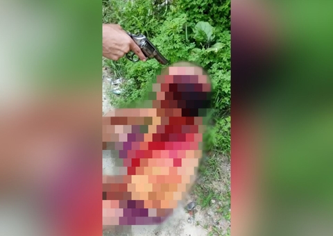 Suspeito de estuprar crianças é torturado pelo tribunal do crime em Manaus; vídeo