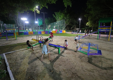 Passeio do Mindu é revitalizado por detentos do Amazonas