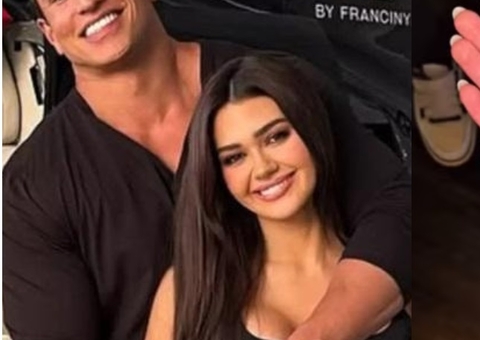 Franciny Ehlke faz 1ª tatuagem com marido bilionário: 'gente me achando louca'