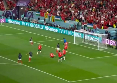 Gol da França na semi foi o 3º mais rápido da Copa do Catar; veja lista