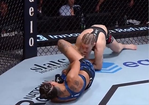 Vídeo: Brasileira perde 4ª luta no UFC ao quebrar braço em cena de arrepiar