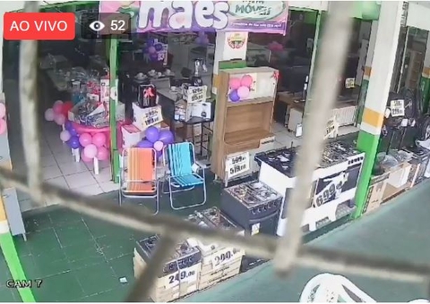 Polícia prende suspeito de matar funcionário da Apa Móveis, veja ao vivo