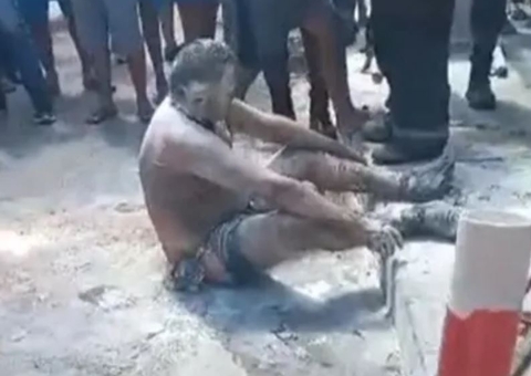 Homem incendeia o próprio corpo ao tentar atear fogo na ex-esposa