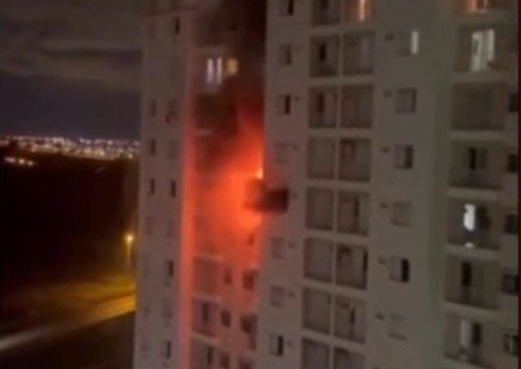 Mãe ateia fogo em apartamento e mata filha de 5 anos 