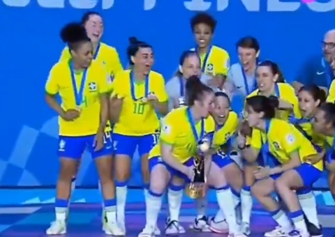 Brasil conquista o primeiro Mundial Feminino de Futsal da Fifa