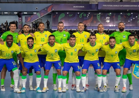 Brasil vence por 8 a 1 e se classifica na Copa do Mundo de Futsal