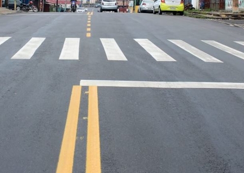 Idoso morre após ser atropelado por carro na faixa de pedestres em Manaus