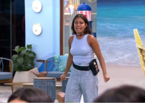 Gabi diz que não é prioridade para grupo de Jonas e arranca pulseira do VIP durante discussão