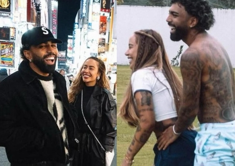 Gabigol apaga fotos com Rafaella Santos e levanta rumores de término 