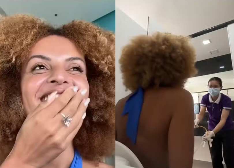 Atriz de Renascer comemora 1º xixi após cirurgia de redesignação sexual