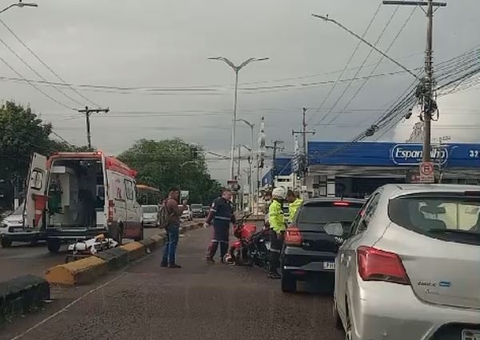 Mulher é atropelada enquanto tentava atravessar avenida no Dom Pedro