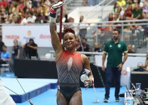Rebeca Andrade fatura ouro no Campeonato Brasileiro de Ginástica Artística