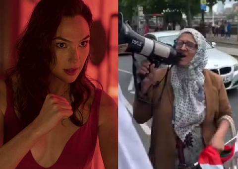 Gal Gadot é alvo de protestos anti-Israel durante filmagem em Londres 