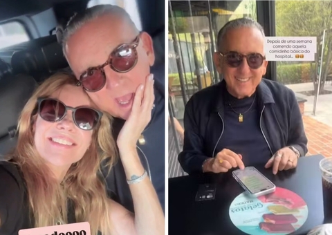 Galvão Bueno recebe alta após ser internado no Sírio-Libanês com pneumonia