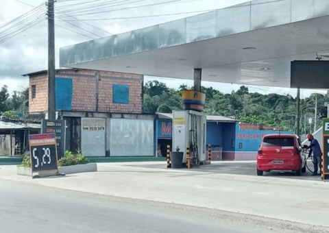 Preço da gasolina chega a R$ 5,29 em postos de Manaus