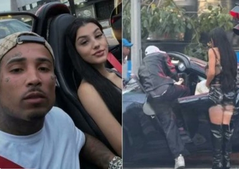 Bia Miranda e Gato Preto sofrem acidente de carro em São Paulo; vídeo