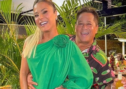 Mulher de Leonardo diz que chamou 'enfermeira bonita' para vacinar o cantor