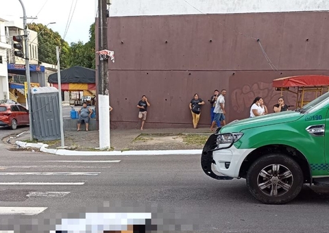 Acidente: Mulher morre ao ser atropelada a caminho do trabalho em Manaus