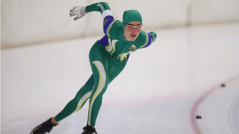 Brasileiro pioneiro na patinação de velocidade no gelo morre aos 23 anos na Suíça