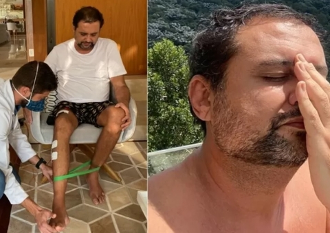 Com sequela da covid, Geraldo Luis perde movimento da perna direita 