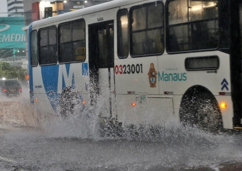 Manaus registra até 16 mm de chuva em seis horas; veja pontos mais afetados