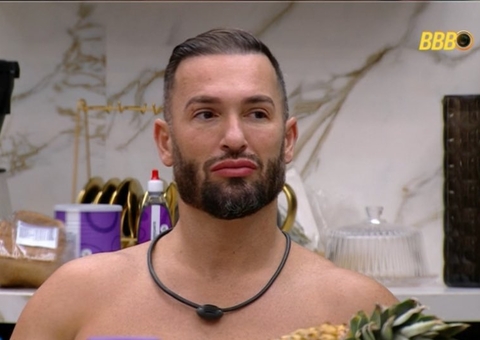 Diego Hypolito desabafa no BBB25: 'Tenho medo de estragar minha história'