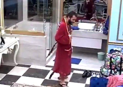 Reação de Gil ao sair da psicóloga chama atenção e internautas suspeitam