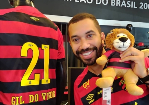 Gil do Vigor sofre homofobia em áudio de conselheiro do Sport; ouça