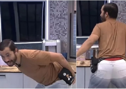 Gil promete beijo em Fiuk e cogita ‘arreganhar o furico’ caso vá pra final