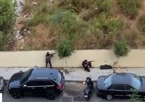 Tiroteio em Beirute deixa mortos e feridos e espalha terror pelas ruas