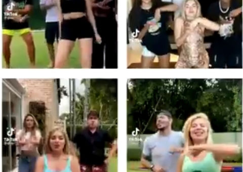 GKay é detonada ao se aglomerar com ex-BBBs no TikTok e vira meme