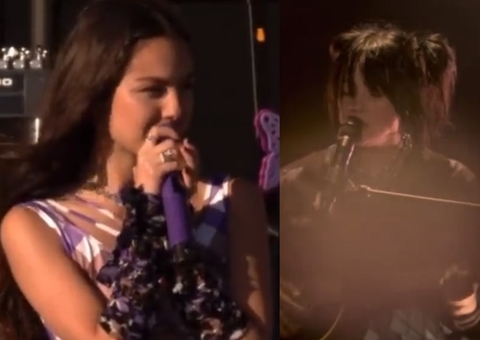 Olivia Rodrigo e Billie Eilish protestam contra suspensão do direito ao aborto em Glastonbury