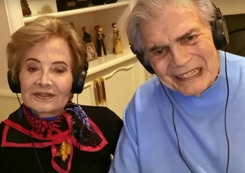 Glória Menezes e Tarcísio Meira são vacinados contra Covid-19