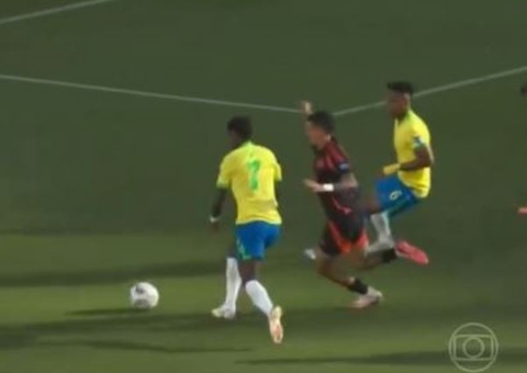 Brasil empata com Colômbia e irá enfrentar Uruguai sem Vini Jr.