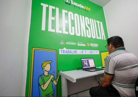 Amazonas inova com teleconsulta imediata e monitoramento em tempo real