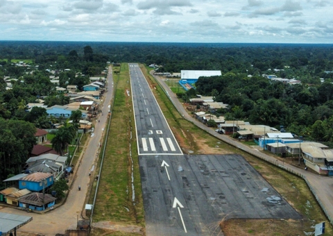 Pauini ganha aeródromo revitalizado e iluminação em LED