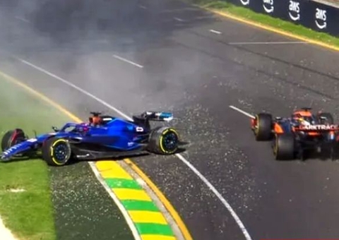 Com acidentes e relargadas, Verstappen vence GP da Austrália