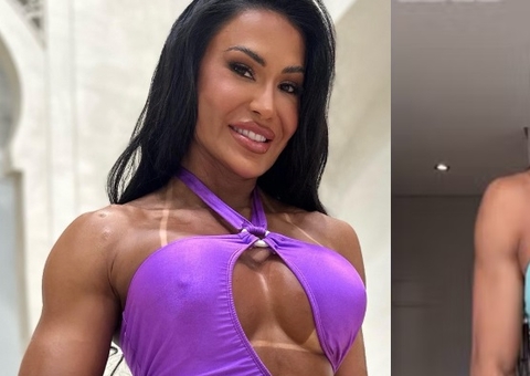 Gracyanne diz que região íntima aumentou após o BBB25