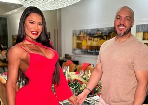 Gracyanne diz que Belo antecipou saída de casa: “cheguei e ele tinha levado tudo"