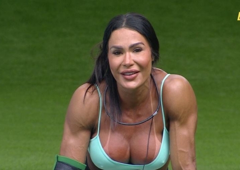 No BBB25, Gracyanne Barbosa rasga elogios a Viviane Araújo; vídeo