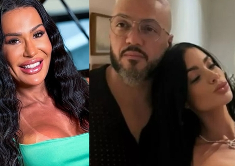 Gracyanne curte post que chama namorada de Belo de ex-presidiária