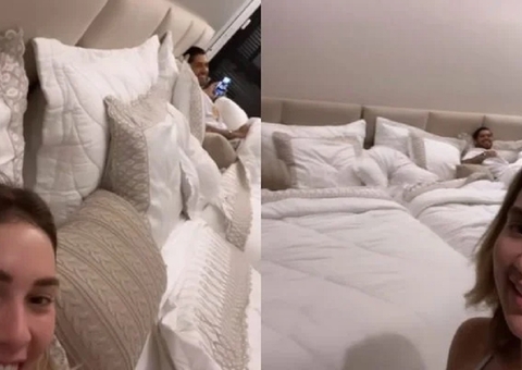 Virgínia e Zé Felipe chocam fãs com cama gigantesca de nova mansão; veja quanto custa