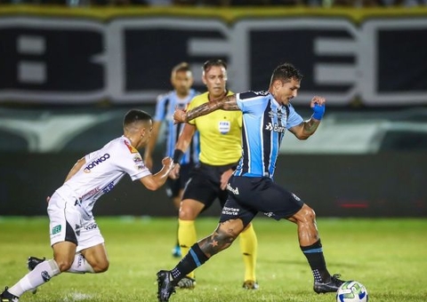 Copa do Brasil: Grêmio supera ABC por 2 a 0 no Frasqueirão