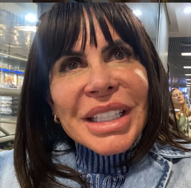 Gretchen comemora novo rosto após procedimento com 'fios de silhouette'