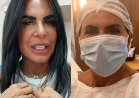 Gretchen passa por cirurgia para retirar útero em tratamento de doença 